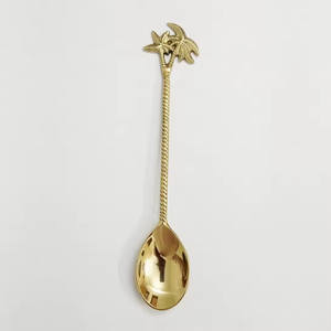 Couverts en laiton et ensemble de service mariages vaisselle couverts ensemble acier miroir Design unique Design haut de gamme - Product Image 6