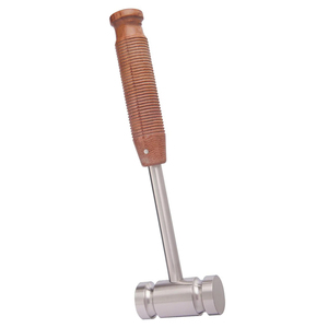 HEATH Mallet 240 mm 9,12 "Diam 40 mm Cabeza Acero de acero inoxidable 850 g 500 g Mead Mallet Martillo de elevación de hueso duro - Product Image 6