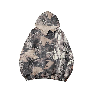 Sweat à capuche unisexe surdimensionné vintage pour hommes et femmes, 100 % coton biologique, polaire, coupe-vent, respirant, impression numérique - Product Image 5