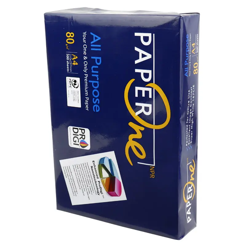 Paper one A4 Copy Paper 80gsm / 70gsm Paper one Paper /Multipurpose Paper one A4 Copy Paper For Sale