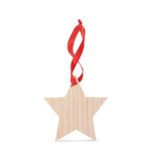 Stella in Legno Personalizzata WOOSTAR per Palline e Decorazioni Natalizie - Product Image 1