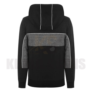 Hombres de peso pesado de lana sudaderas con capucha al por mayor de invierno logotipo personalizado diseñador - Product Image 2