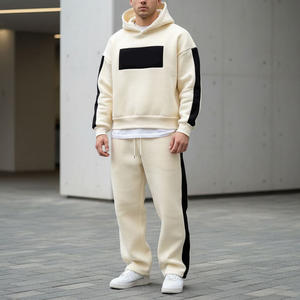 Conjunto Deportivo Unisex Personalizado al por Mayor con Pantalones Jogger y Chaqueta Estampados con Lavado Ácido para Propietarios de Marcas - Product Image 5