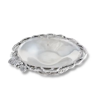 Beaux bols en métal à finition brillante offrant un poids équilibré pour un placement stable, supportent des noix et des graines organisées - Product Image 5