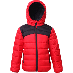 Chaqueta Reversible Unisex para Hombre y Mujer, Chaqueta de Invierno Resistente al Agua y al Viento, Color Rojo y Negro, con Cremallera, Talla Grande, Tejida e Impermeable - Product Image 2