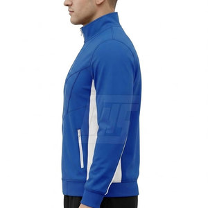 Veste de sport légère à fermeture éclair intégrale pour hommes, idéale pour la course et l'entraînement, avec col montant, personnalisable pour l'extérieur - Product Image 5