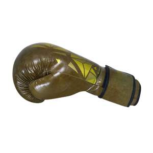 Guantes de entrenamiento de partido profesional acolchados a prueba de viento, guantes de boxeo de entrenamiento de cuero PU transpirables - Product Image 5