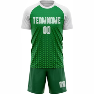 เสื้อฟุตบอลแขนสั้นผ้าโพลีเอสเตอร์100% ผ้าแห้งเร็วเสื้อเจอร์ซีย์ดีไซน์ใหม่ฤดูร้อนบริการ OEM ตามสั่ง - Product Image 5