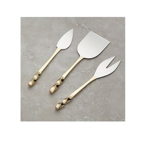 Ornate Metal Cake Cheese Serving <b>Set</b> Intricate Detailing <b>Vintage</b> Handmade Eco-Friendly for Wedding Banquets <b>Tea</b> Time Dinner - Product Image 1