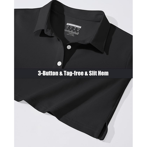 Polo à manches ternes pour femme de grande taille Polo de golf de haute qualité pour femme T-Shirt Polo en coton respirant personnalisé - Product Image 4