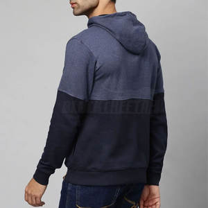 Sudaderas con Capucha Personalizadas para Hombre 2023, 100% Algodón, Color Sólido, Contraste Transpirable, Secado Rápido, Forradas, Invierno, Venta al por Mayor de Fábrica, Servicio OEM - Product Image 3