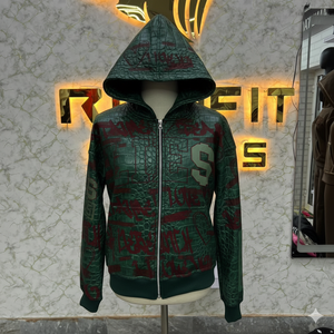 Sweat à capuche personnalisé avec fermeture éclair, coupe parfaite, meilleur matériau, impression en relief, fabrication en usine, prix bas, sweat à capuche pour hommes - Product Image 4