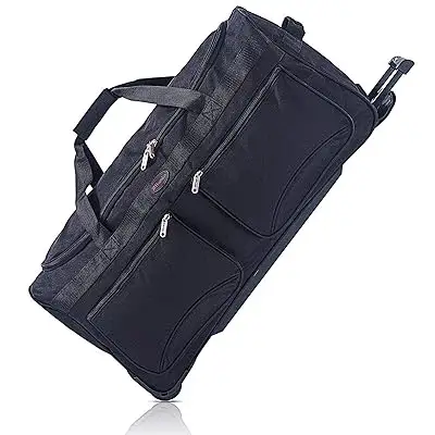 En gros Personnalisé Top Qualité Professionnel Match Case Stand Up Trolley Wheel Duffle Sac À Dos Sacs Étanche Kit De Cricket Sac