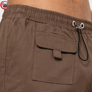 Pantalones cortos de gimnasio de secado rápido 2 en 1 de alta calidad 100% poliéster con patrón sólido de bucle Ropa deportiva ecológica - Product Image 4