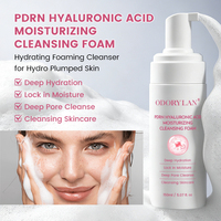 Nettoyant Visage Moussant PDRN Marshmallow Whip pour Soin des Pores, Nettoyant Facial Nourrissant, Soin Coréen pour la Peau