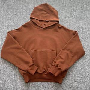 Sweat-shirt homme sur mesure en gros, 500 g/m², tissu éponge français, coupe ample, logo brodé, pour les marques de mode américaines, fournisseur en gros - Product Image 6