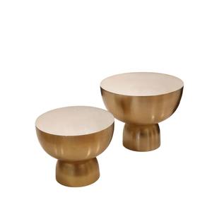 Wholesale Modern Gold Pedestal Bowl Wedding Decorative Chocolate Bowl For Hotel Supply <b>Sweets</b> & Dessert Displays Factory Price - Product Image 4