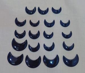 Piedra Preciosa de Ónice Negro Natural de Excelente Calidad, Forma Hecha a Mano, Brillo Fino, SYGEMS para la Fabricación de Anillos - Product Image 2