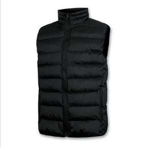 Veste matelassée à capuche décontractée personnalisée pour l'hiver Veste col mandarin Fermeture à glissière délavée unisexe - Product Image 4