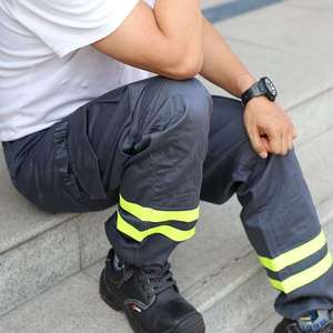 กางเกงคาร์โก้แนวยุทธวิธีของผู้ชายกางเกงปีนเขากันน้ำแบบฉีกหยุดกระเป๋ารักษาความปลอดภัยอเนกประสงค์ระบายอากาศได้ดี - Product Image 6