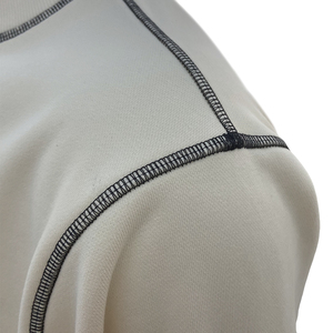 Customized Unisex Tracksuit Crew Neck Hoodies <b>Set</b> Printing Logo Men Casual Sweatsuit Training Wear Contrast Stitch <b>Jogger</b> <b>Sets</b> - Product Image 4