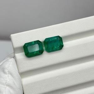 Esmeralda Natural de Alta Calidad Más Popular, Piedra Preciosa Suelta de 12x9 mm en Venta, Piedra de Joyería Natural al por Mayor de Proveedor Indio - Product Image 4