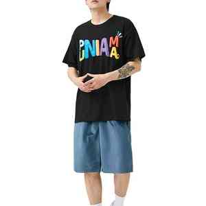 T-shirt imprimé numérique haut de gamme, vêtements de rue, fabriqué en coton polyester, t-shirt imprimé en relief - Product Image 5