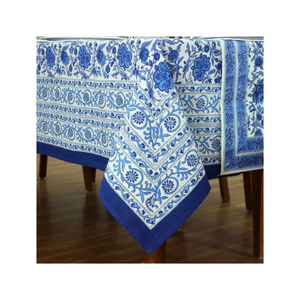 Nouvelle nappe en coton tissé doux écologique 70x126 pouces 200 GSM GOTS certifié broderie élégante expériences culinaires rustiques - Product Image 2