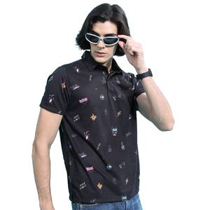 Polo de golf personnalisé 100 % coton PK pour homme/femme, haute qualité, manches courtes, nouvelle technique de teinture unie, grandes tailles - Product Image 1