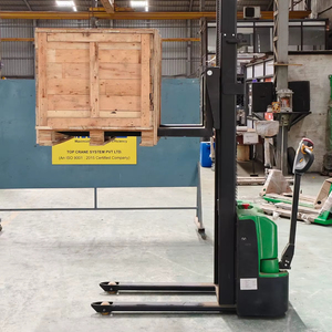 Apilador eléctrico completo duradero, máquina de elevación de almacén resistente Industrial, equipo de carretilla elevadora de alta capacidad - Product Image 2