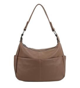 Venta al por mayor de lujo de cuero de vaca de cuero genuino señoras bolso de mano elegante de moda cierre de cremallera bolso de hombro estampado personalizado mujeres - Product Image 1