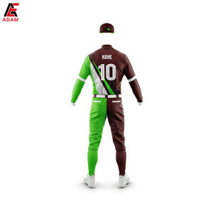 ชุดกีฬาเบสบอลใหม่ล่าสุดชุดเครื่องแบบเบสบอลชุดเสื้อเจอร์ซีย์และกางเกงออกแบบได้ตามต้องการ - Product Image 2