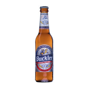 Buckler Extra Lager 33cl Botella y Latas 24 Pack de 335ml Barril Embalaje Cerveza Premium - Product Image 5