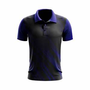 Vente en gros de polo de golf pour hommes personnalisés de haute qualité 100% coton respirant séchage rapide chemise de travail en toile à motif uni et élégant - Product Image 1