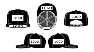 หมวกสแนปแบ็ก5แผงโพลีเอสเตอร์/ ผ้าฝ้ายสไตล์สตรีทผ้าปัก3D แบบสั่งทำ - Product Image 2