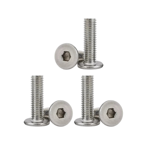 Tornillos finos de cabeza plana de acero inoxidable 304 con paquete personalizado ISO estándar métrico 1/4*18 tamaño precio razonable directo de fábrica - Product Image 4