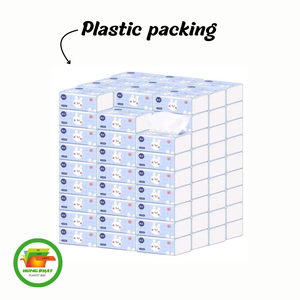 Sacs d'emballage PE imprimés personnalisés de haute qualité pour produits ménagers Fournisseur OEM d'emballage durable de mouchoirs en papier au Vietnam - Product Image 3