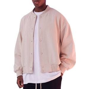 Chaqueta Bomber de Invierno para Hombre, de Alta Calidad, Informal, de Color Sólido, Ajuste Holgado, Premium, Cálida, Ligera, Estilo Urbano, Duradera - Product Image 2