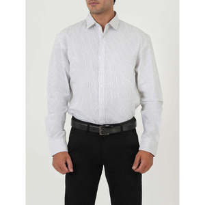 Chemise à carreaux décontractée pour homme HIROTO, 100% coton, coupe ample, style western, manches longues, taille 3XL, tissu popeline tissé - Product Image 1