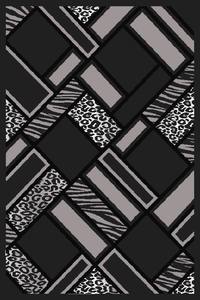 Alfombra Turca de Poliéster Shaggy Adiva, Tejida en Jacquard, Hecha a Máquina, de Pelo Alto, Reversible, Acolchada, para Sala de Estar y Dormitorio - Product Image 2