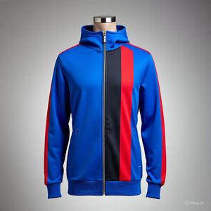 ชุดวอร์มดีไซน์ใหม่ ระบายอากาศได้ดี สั่งทำได้ ใส่สบาย คุณภาพสูง ผ้าฝ้าย 100% ขายดี รับสกรีนโลโก้ เสื้อผ้าสีพื้น - Product Image 5