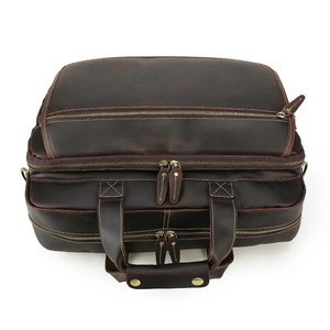 Trend Blades TB-1707 14 Inch Genuine Crazy Horse Leather High Quality <b>Laptop</b> Case Custom Logo Portable Handbag Satchel <b>Covers</b> - Product Image 5