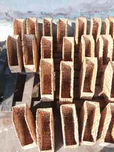 Panier de rangement rectangulaire fait main du Vietnam Bacs à poignée en bois à usage domestique - Product Image 5