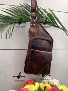 กระเป๋าเดินทางสะพายไหล่หนังแท้ใช้ได้ทั้งชายและหญิงมีสไตล์ - Product Image 4