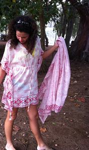 Robe d'été indienne traditionnelle de haute qualité pour femmes, personnalisable, décontractée, col rond, vêtement économique, tenue de soirée - Product Image 4