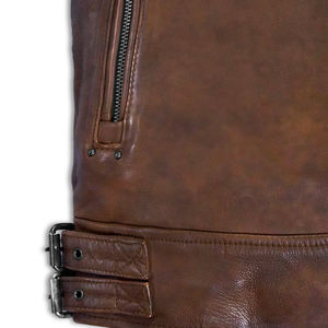 Chaquetas de Cuero Genuino de Moda de Lujo Personalizadas para Hombre, Chaqueta de Cuero Impermeable de Invierno para Hombre, Estilo Nuevo, Chaqueta de Cuero Elegante - Product Image 5