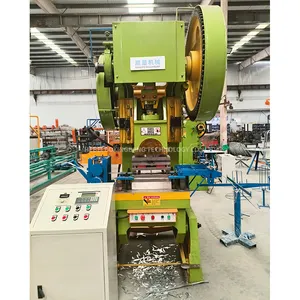 Fully automatic concertina razor barbed wire coils making machine