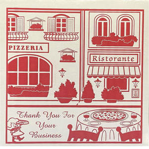 Caja de pizza impresa personalizada de fabricante potente Caja de embalaje de caja de pizza de papel corrugado de impresión personalizada - Product Image 3