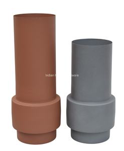 Vase à fleurs en fer forgé artisanal indien, style côtier, pour table, décoration de maison, mariage, événement, marque IHA, modèle IHA24006, vente en gros - Product Image 6