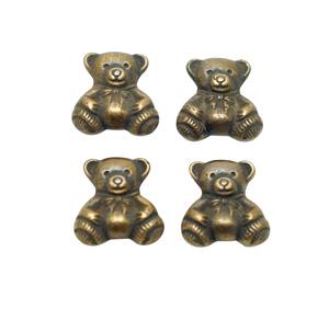 Bouton de porte en métal Design ours en peluche fabriqué à la main pour fournitures de quincaillerie intérieure extérieure fourniture de quincaillerie rustique en laiton de haute qualité - Product Image 4